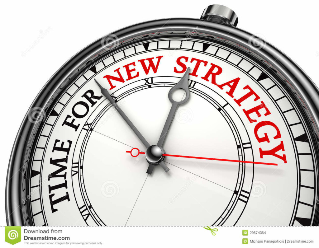 time for a new strategy